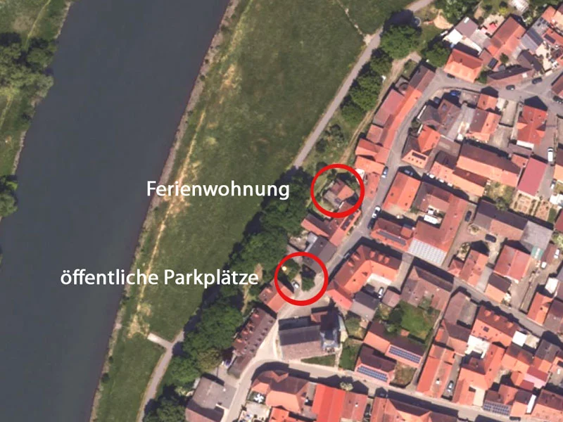 Parken an der Ferienwohnung