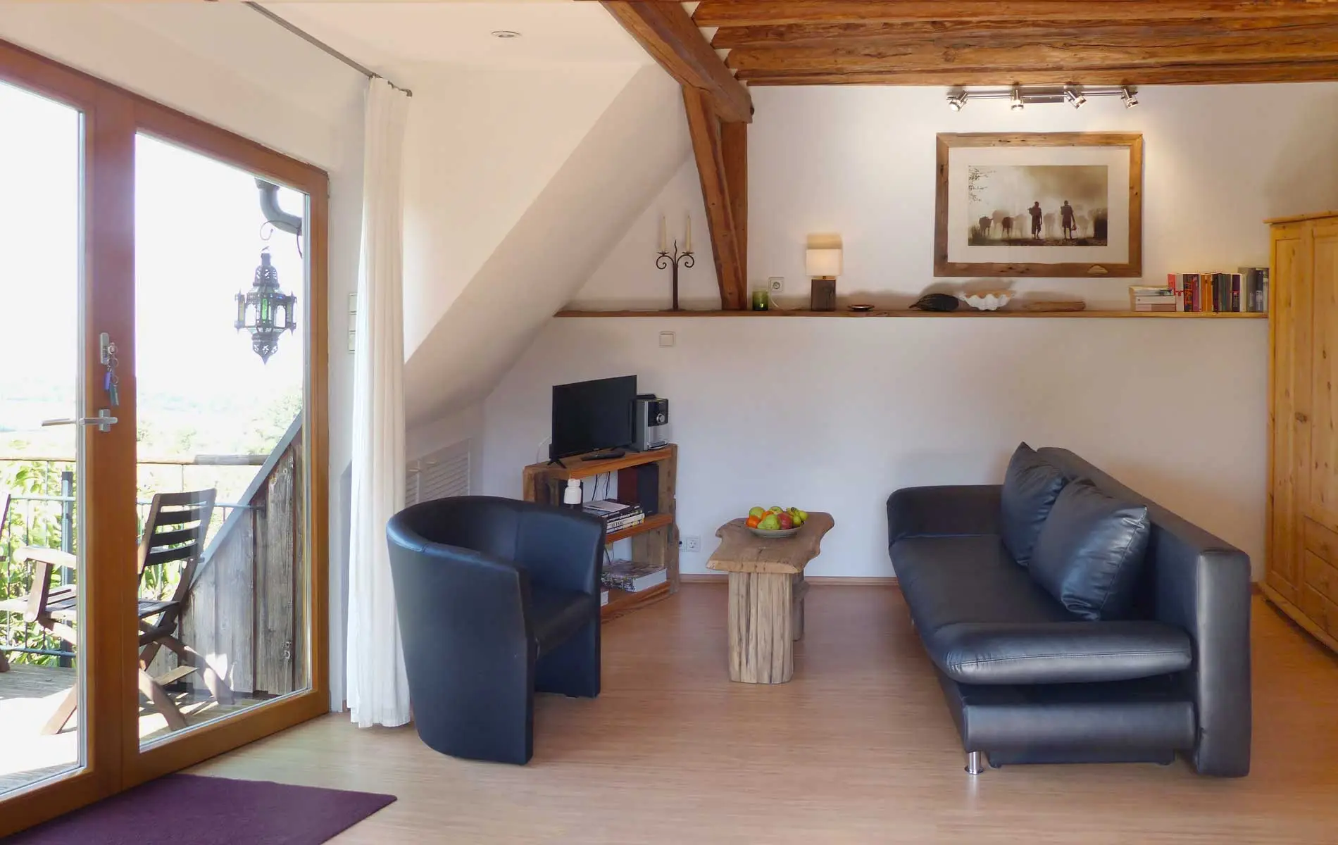 Wohnraum der Ferienwohnung